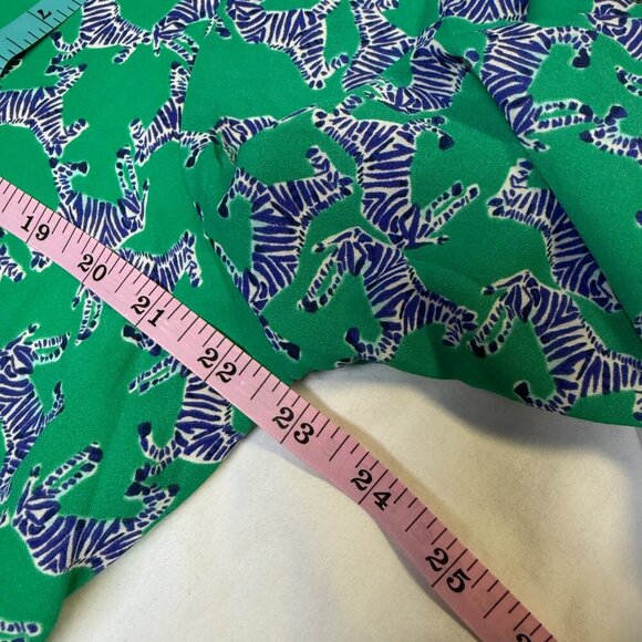 Lilly Pulitzer Winona Stretch Dress XL Everglades Green Heebee Zeebes NWT - Picture 11 of 11
